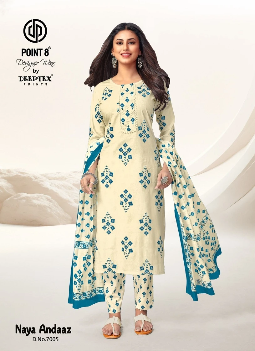 Deeptex Naya Andaz Vol 7 Cotton Wholesale Readymade Salwar Suit Catalog — Wholesale Readymade Suit, Deeptex wholesale from Surat - Gallery Image 5
